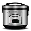 Panela Elétrica de Arroz Mondial PE-43 6 Xícaras - Preta/Inox - 220V - 1