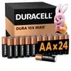 [PRIME/REC] Duracell Pilha Alcalina AA ou AAA Com 24 Unidades - 1
