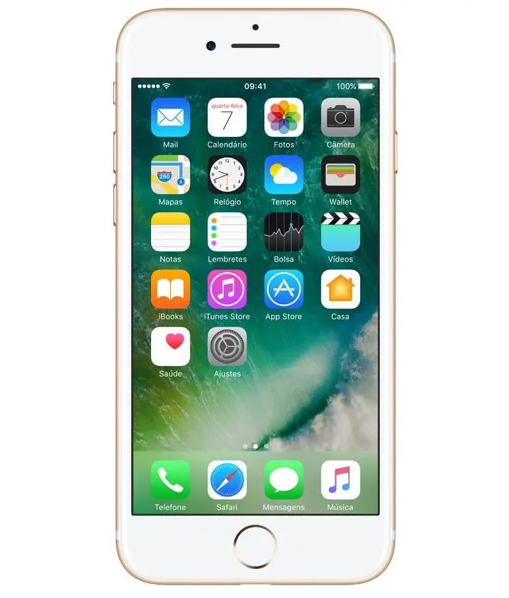 iPhone 7 256GB Dourado Seminovo Muito Bom