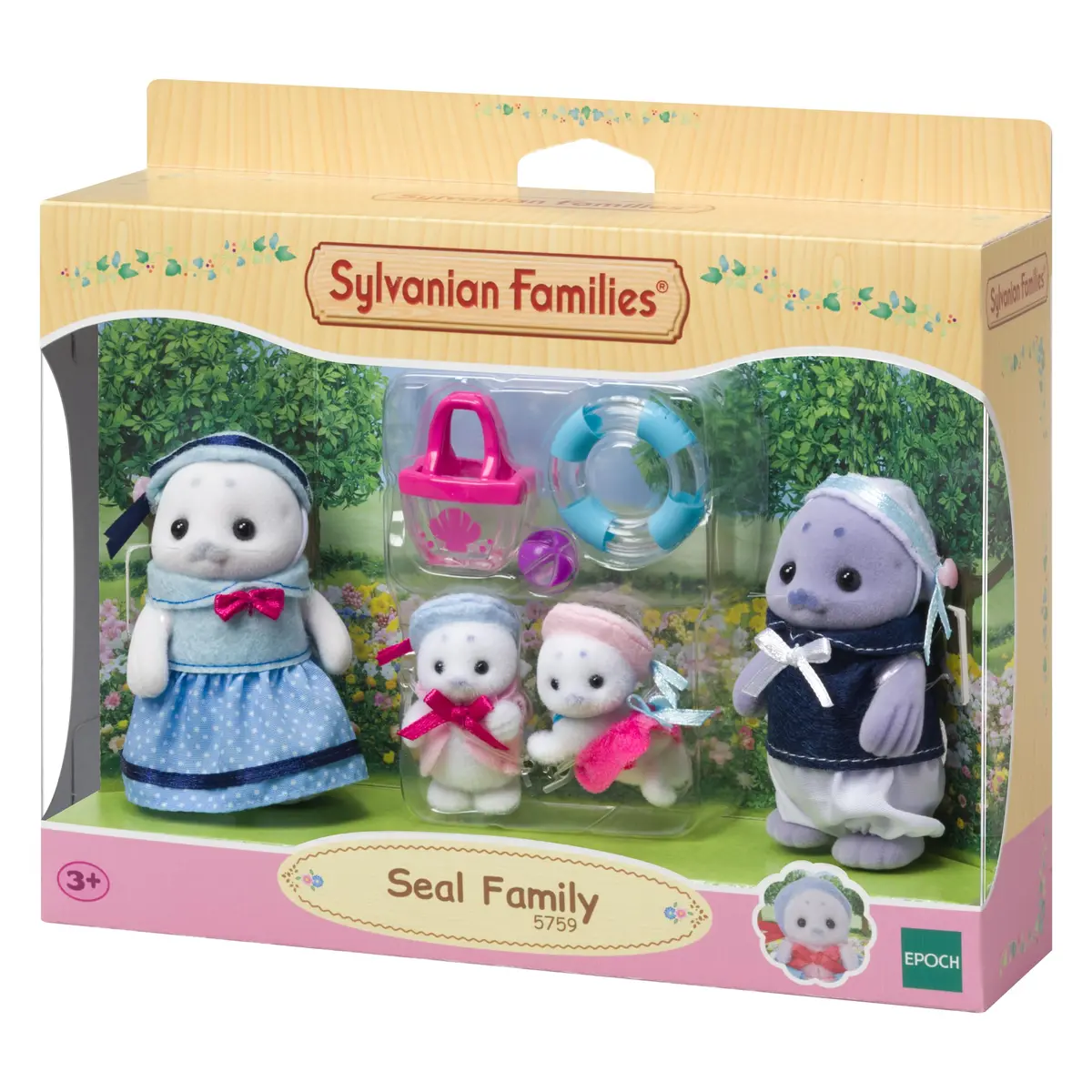 Sylvanian Families Família das Focas, Playset - 1