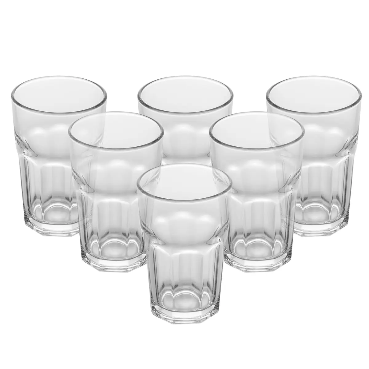 WOLFF - Conjunto 6 Copos Altos Allure 310ml Vidro - 1
