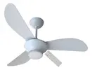 Ventilador de Teto Ventisol Mistral Inverter LED 3 Pás 90cm Branco Controle Remoto - 1