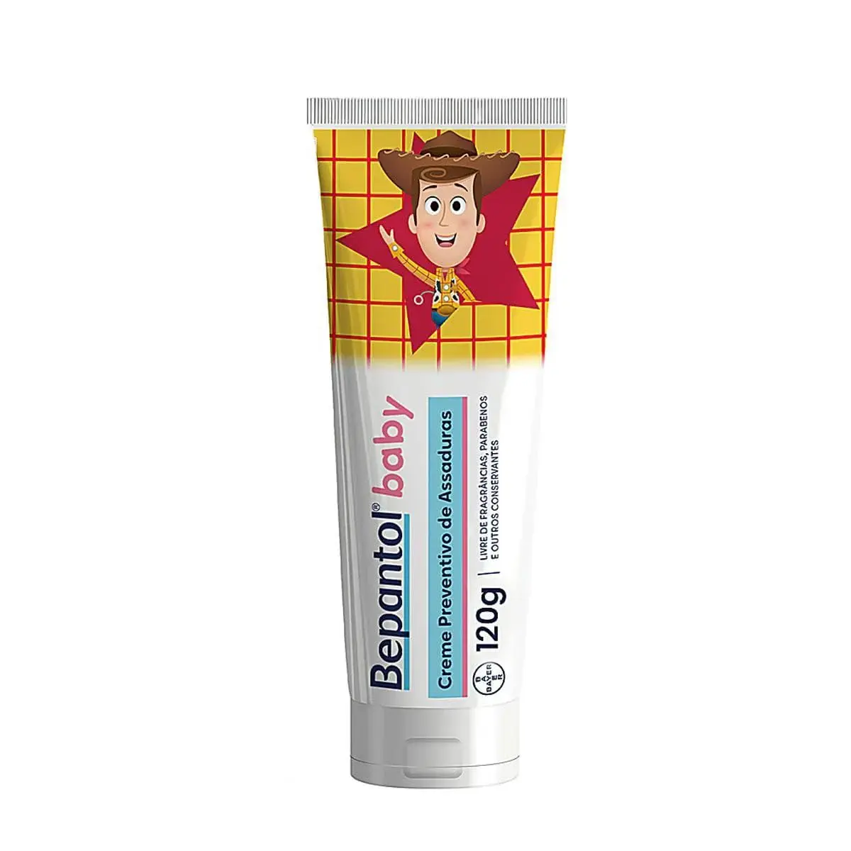 Bepantol Baby Creme Preventivo de Assaduras Toy Story 120g | Sem Fragrâncias, Sem Parabenos, Embalagem Colecionável, Para Região das Fraldas, Aprovado por Pediatras