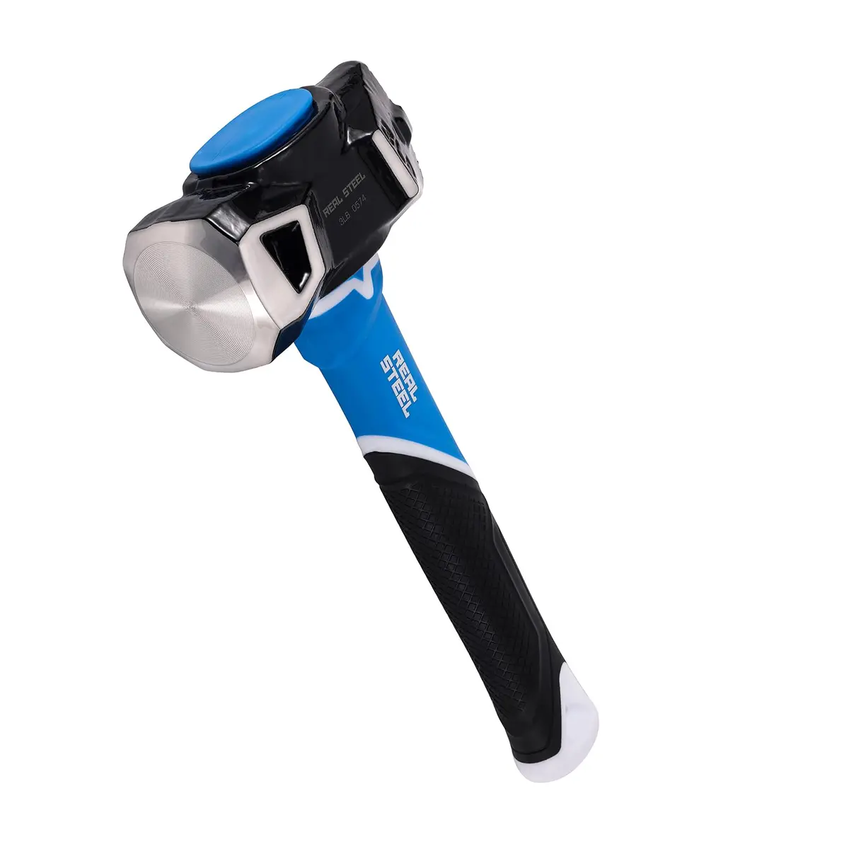 Real Steel Marreta, martelo de perfuração de 1,3 kg com face de demolição e face de condução, 0574