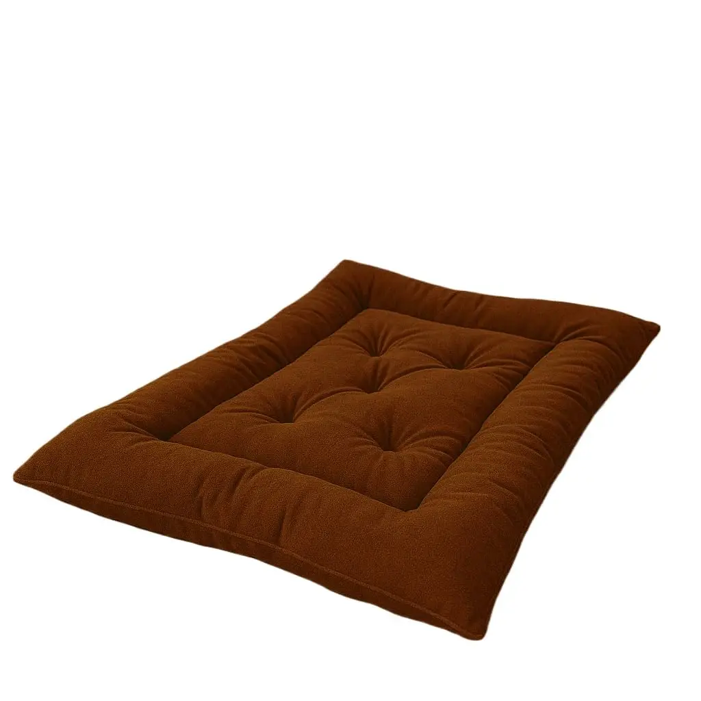 Colchão Pet Super Conforto – Cores e Tamanhos 70 * 45/80 * 55/90 * 65(G,Marrom)