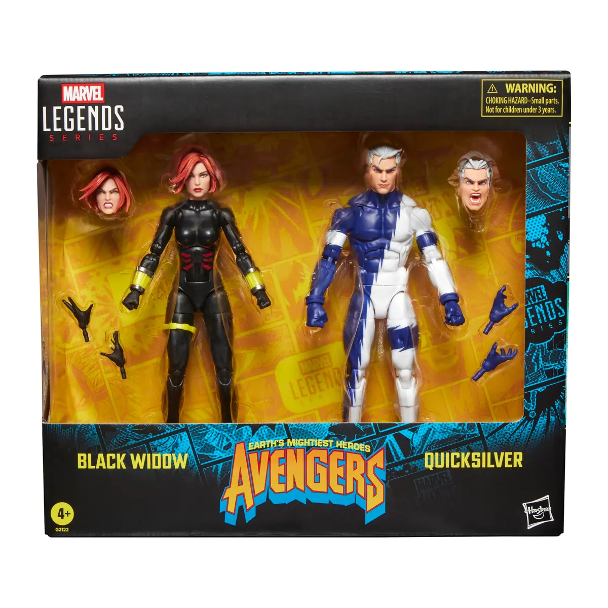 Figura Avn Ls Black Widow & Quicksilver - 1