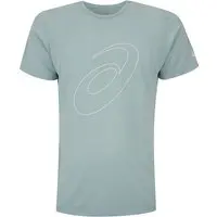Camiseta ASICS Manga Curta Logo Espiral Crepe - Masculina