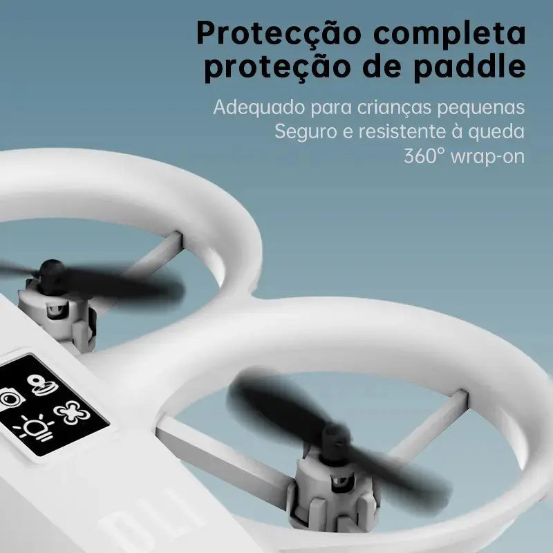 Drone Neo Com Câmera 4k Full Hd Wifi Cor Cinza 2 Baterias thumbnail 9