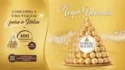 Promoção Dê o Seu Toque Dourado Ferrero Rocher - Concorra a uma viagem para a Itália e Torres Ferrero Rocher com 96 bombons - 1