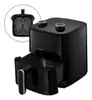 Fritadeira Air Fryer 3,7L 1400W Sem Óleo Preta - 1
