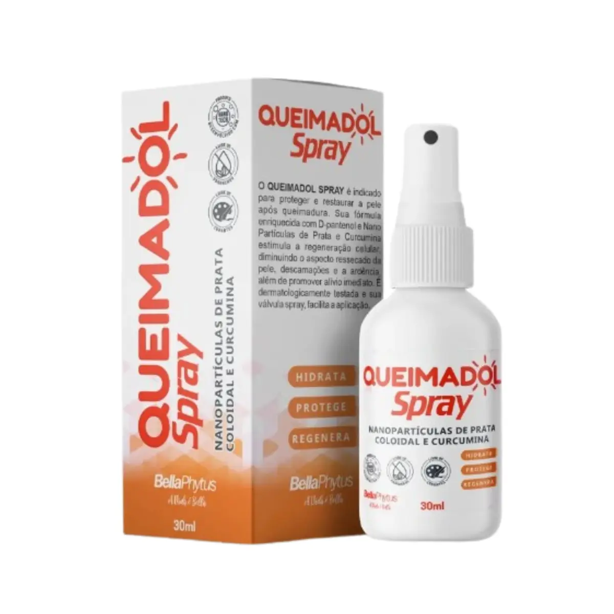 Queimadol Spray Cicatizante Bellaphytus, 30ml - 1