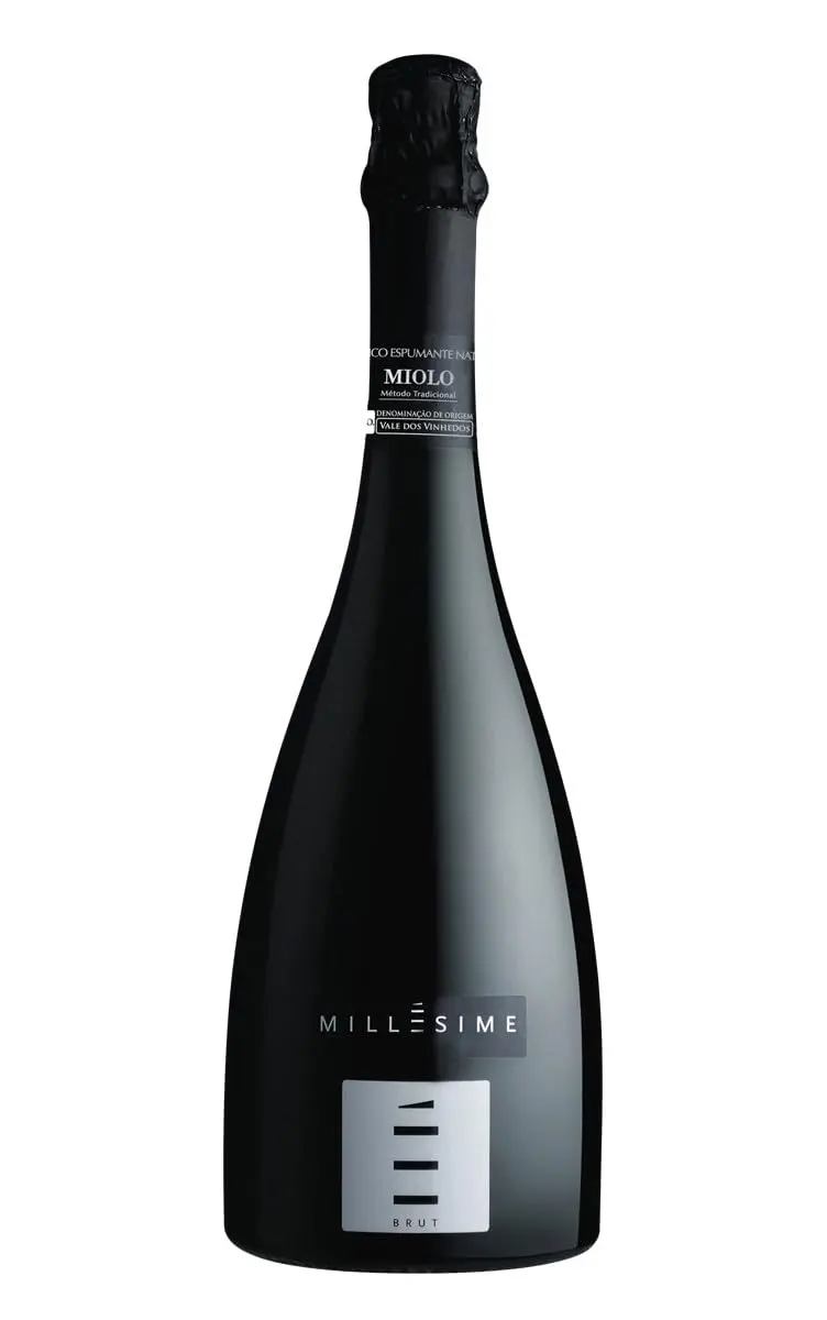 ESPUMANTE MIOLO MILLESIME BRANCO BRUT 750ML 2020 | Carraga de vidro