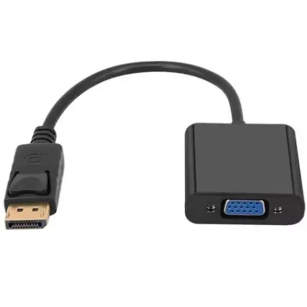 Cabo Com Entrada Vga Pra Notebook Com Saída Displayport - 1