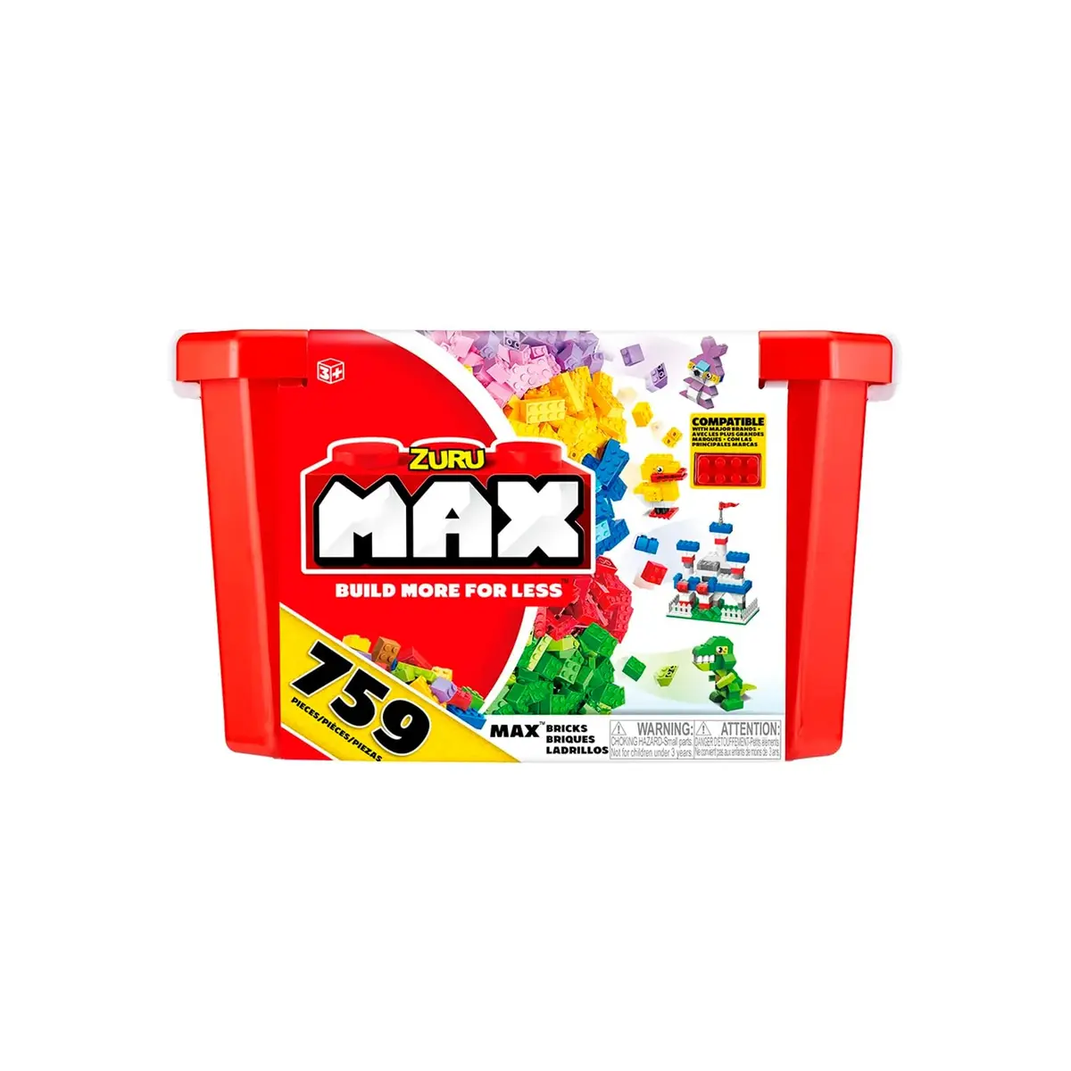 Candide, Max, Blocos de Construção e Montar, Acima de 3 anos - 759 peças - 1