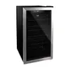 Cervejeira Expositor Vertical HQ Vidro Duplo 100 Litros Inox HQ-100CEVPV - 220V - 1