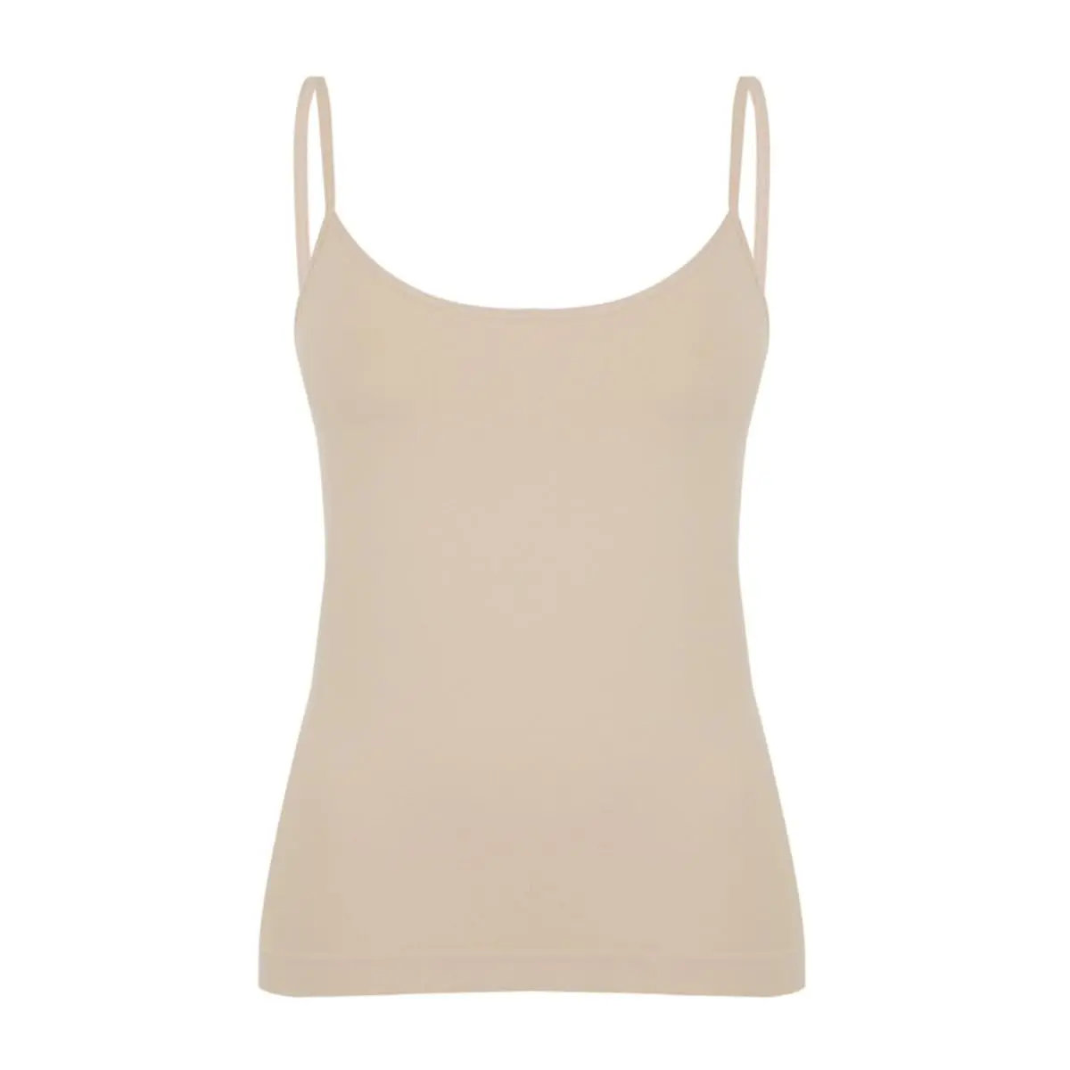 Camiseta Regata Alça Fina Segunda Pele Anágua Feminina Conforto Lisa Blusa Academia Baixo