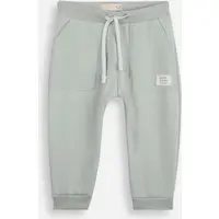calça de moletom infantil texturizada verde