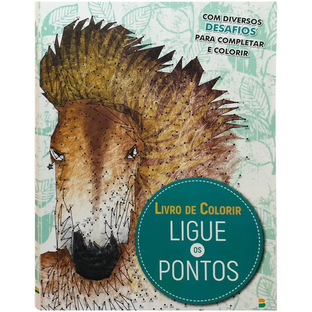 Livro de Colorir - O Desafio: Pinte por Pontos - 1