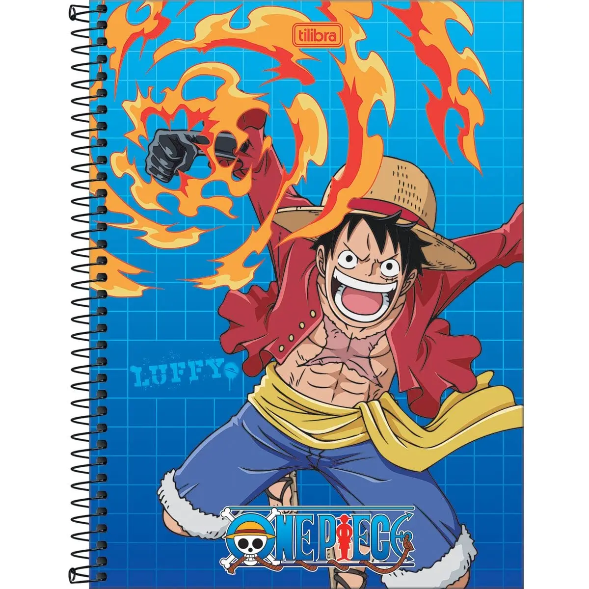 Caderno 10X1 Capa Dura One Piece 160Fls. Pacote Com 04-91621