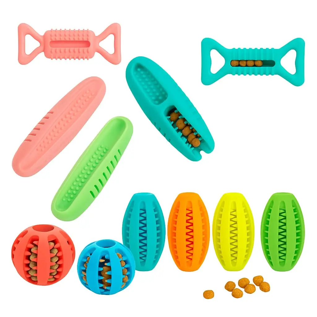 Brinquedo Mordedor Interativo para Pets, Cães, Gatos, Médio | Estimula, Distrai, Ajuda na Higiene, Antiestresse c/Espaço para Pastas ou Petiscos