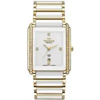 Relógio Technos Feminino Cerâmica Dourado - GN10AX/4B