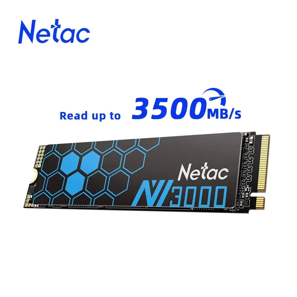 Netac-Unidades de estado sólido internas para desktop e notebook, 3500 Mbps, M2, SSD, 250GB, 500GB, 1TB, 2TB, NMVE, SSD, M.2 2280, PCIe3.0 x 4