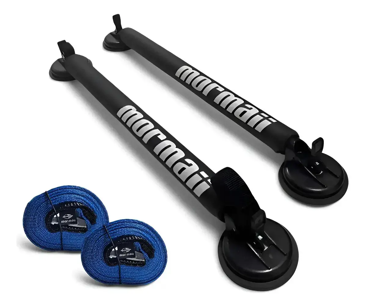 Rack 4 Ventosas Mormaii Backup De Segurança + 2 Fitas 4,5 M Cor Azul - 1