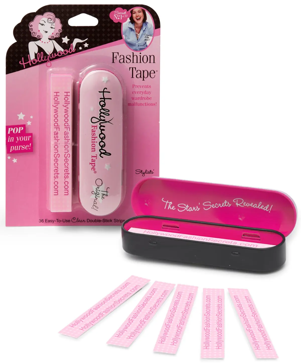 HF Secrets Fashion Tape Tin - Checklane (Upright) - 36 ct 52475