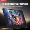 [Taxa inclusa] Monitor portátil MUCAI 14 polegadas 60Hz resolução 1366*768 painel TN 250cd/ ㎡ - 1