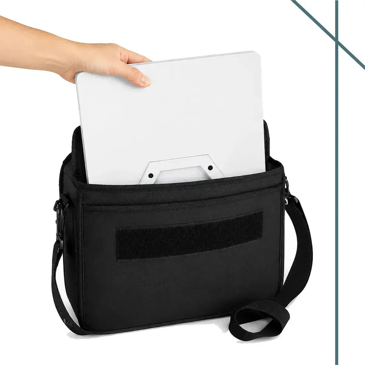 Case Capa Compatível Com Starlink Mini Aveludada Proteção