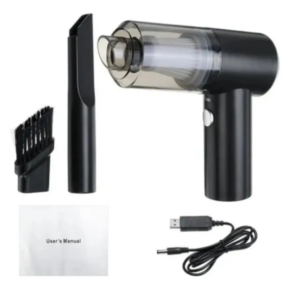 Mini Aspirador Automotivo Portátil Potente Recarregável Premium B-88-2