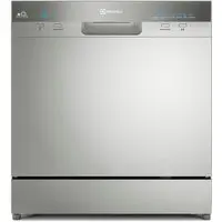 Lava-Louças Electrolux 8 Serviços Inox com Função Higienizar (LL08S)