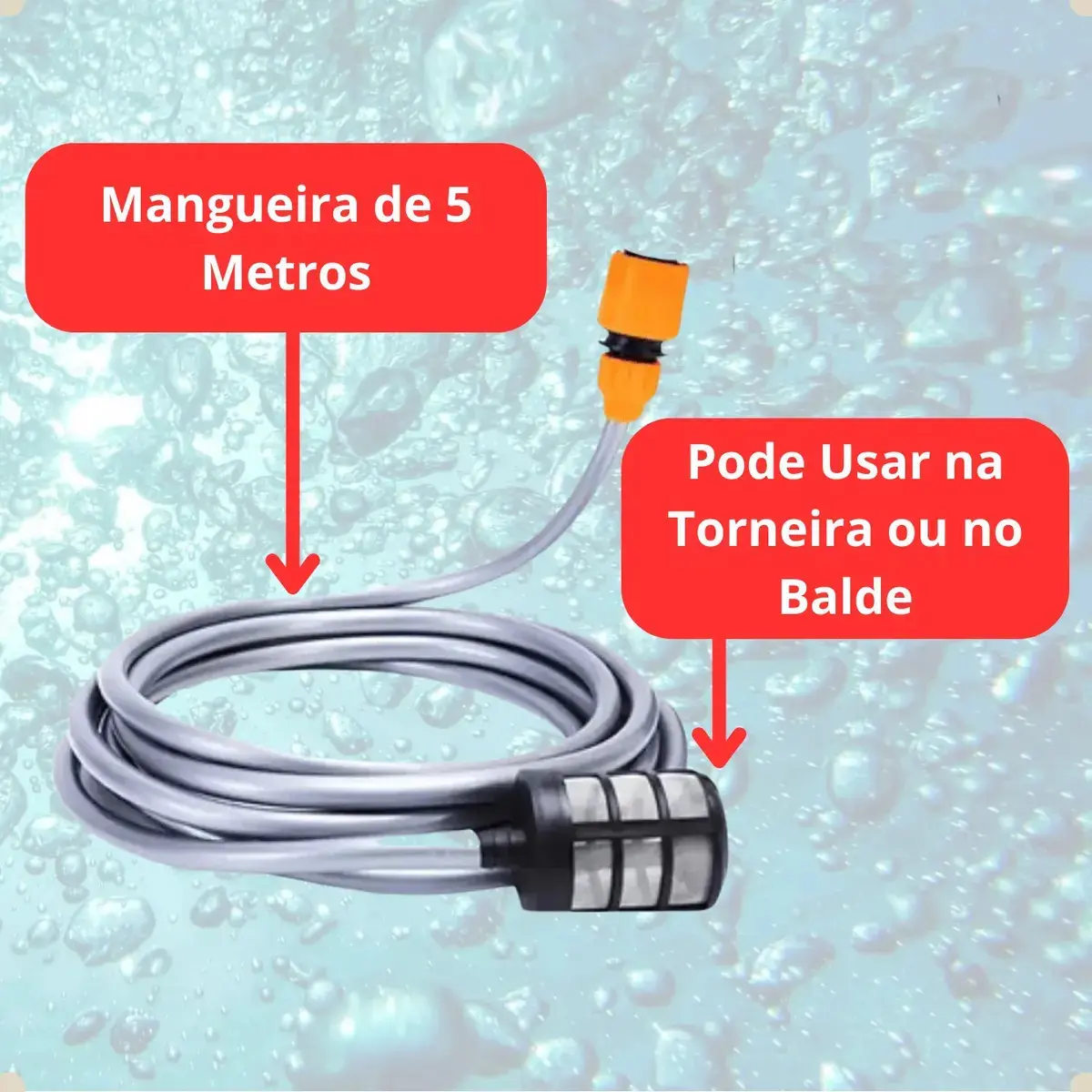 Lavadora Lava Jato Portátil Alta Pressão 2 Baterias Recarregáveis 48v Sem Fio Maleta Preto 50 Hz X 60 Hz thumbnail 4