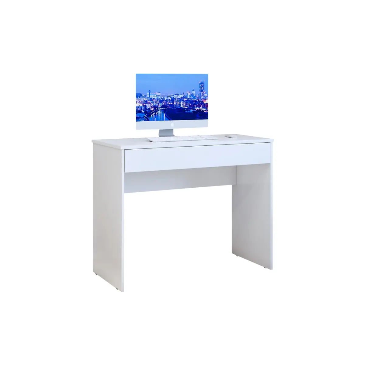 Escrivaninha Mesa para Computador com Gaveta 90cm Home Office e Estudo Mega Chicó