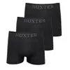 Kit 3 Cuecas Boxer Huxter Microfibra Preto - 1