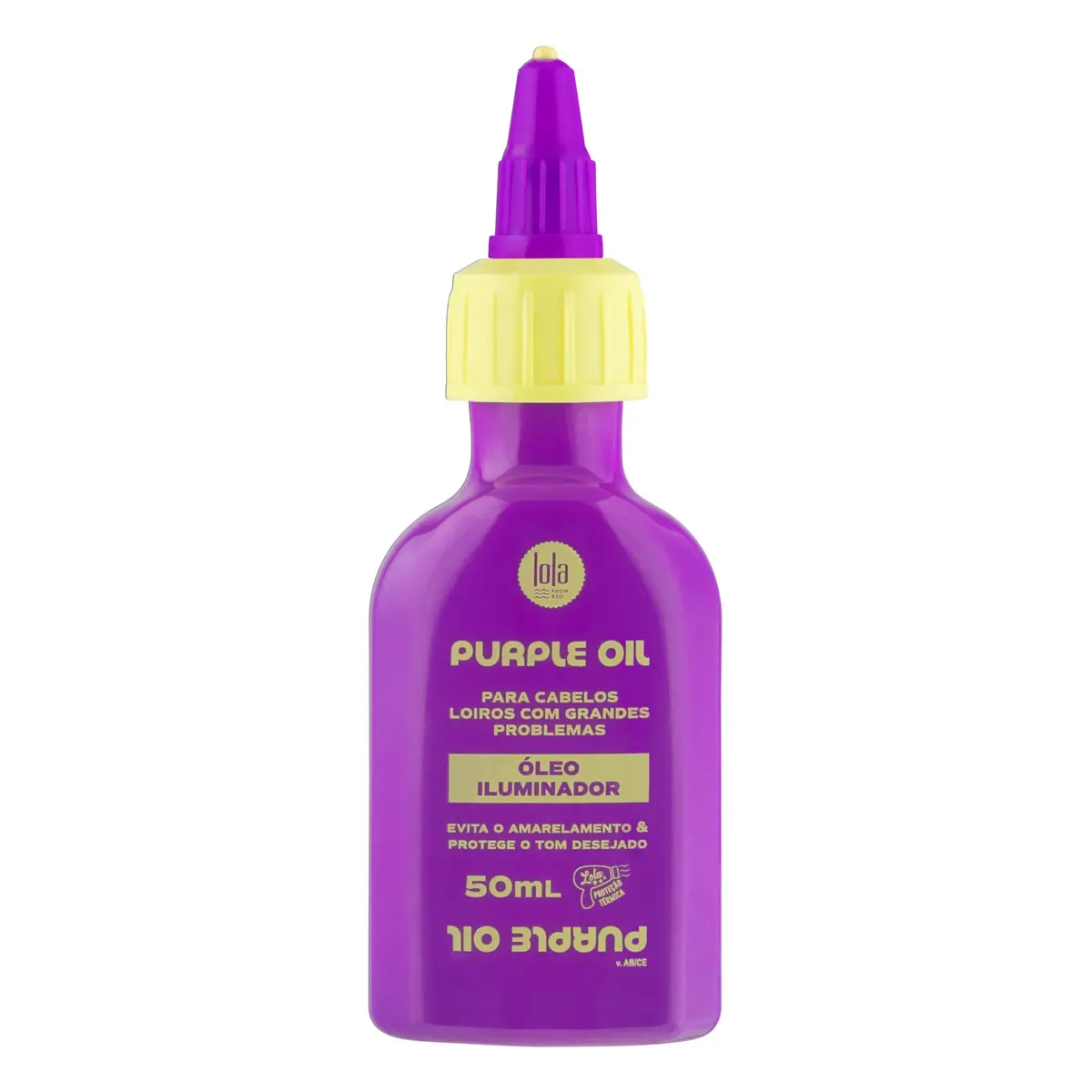 Purple Óleo Capilar Loiras 50ml, Lola Cosmetics