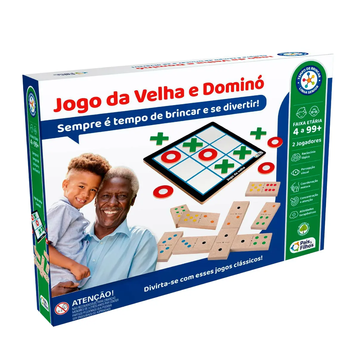 Jogo Da Velha E Domino - 1