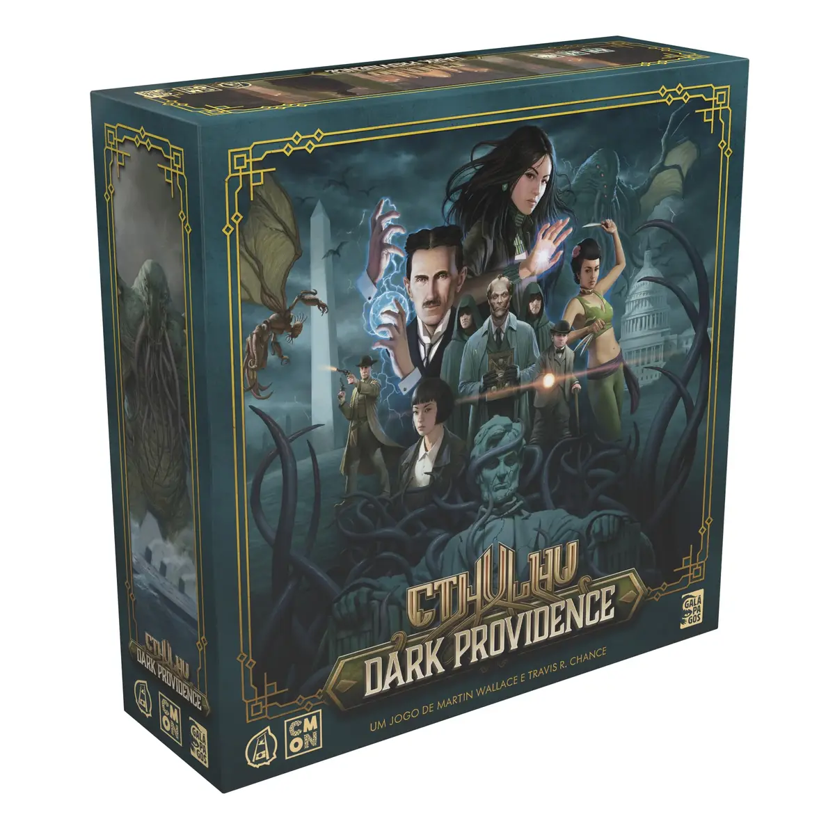 Galápagos, Cthulhu: Dark Providence, 1 a 5 jogadores, Idade+14