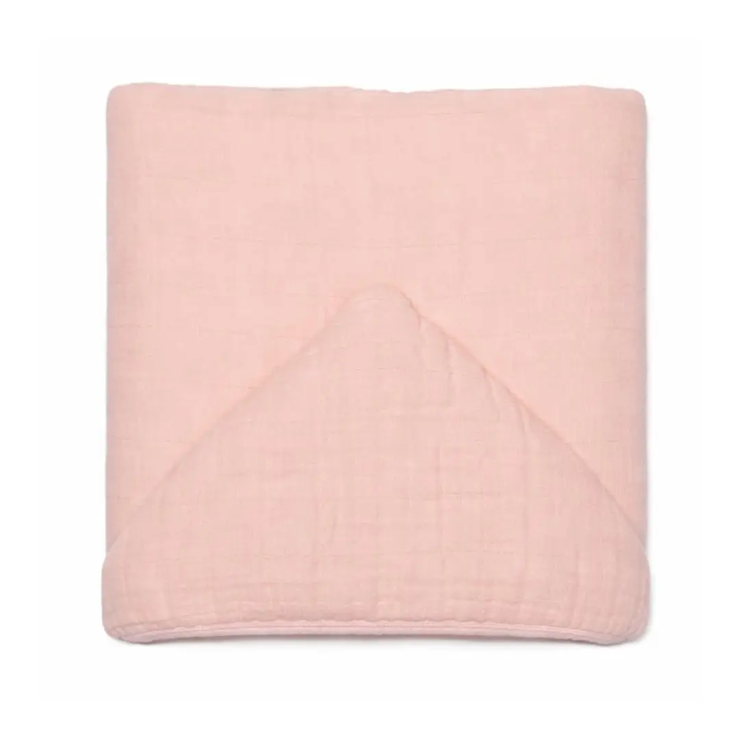 Toalha de Banho Papi Baby Soft Premium com Capuz Cores 90 cm x 70 cm 1 Unidade, Rosa Palido
