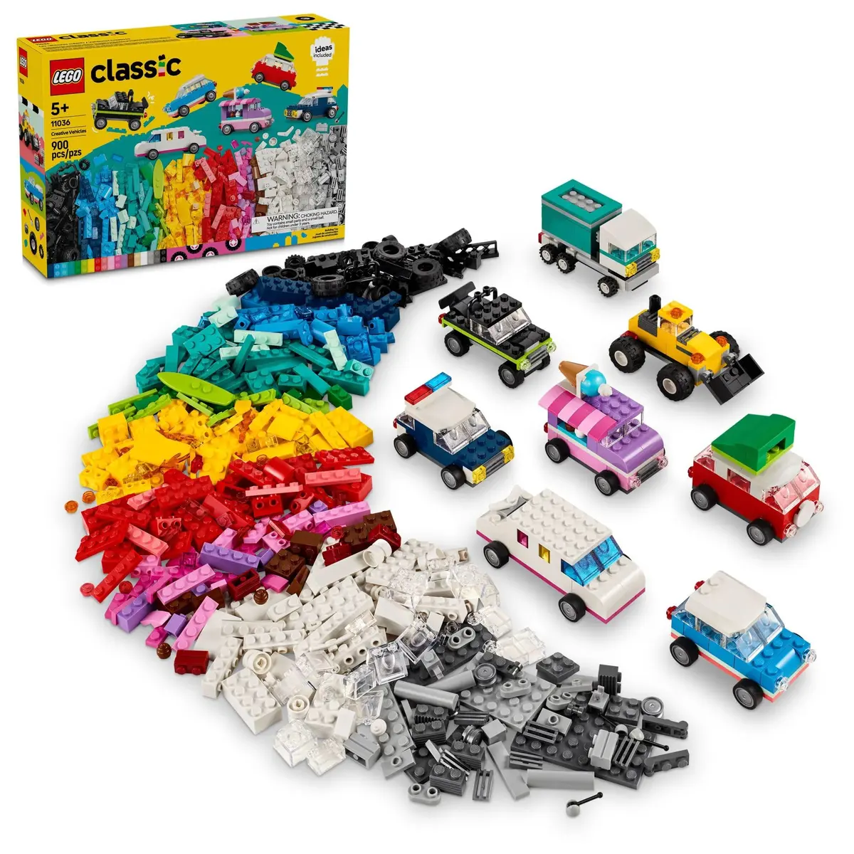 LEGO Set LEGO Classic 11036 Veículos Criativos 900 peças - 1