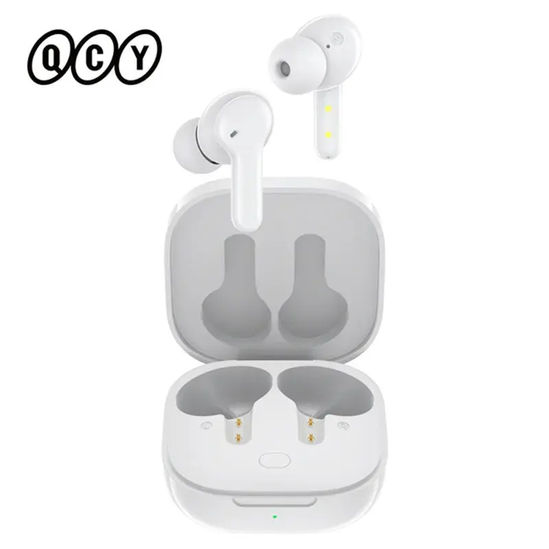 Qcy t13 bluetooth fone de ouvido v5.1 tws controle toque sem fio fones 4 microfones enc hd chamada fone customizing app