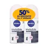 Desodorante Roll On Nivea Invisible Black &amp; White 2 Unidades 50ml - 1