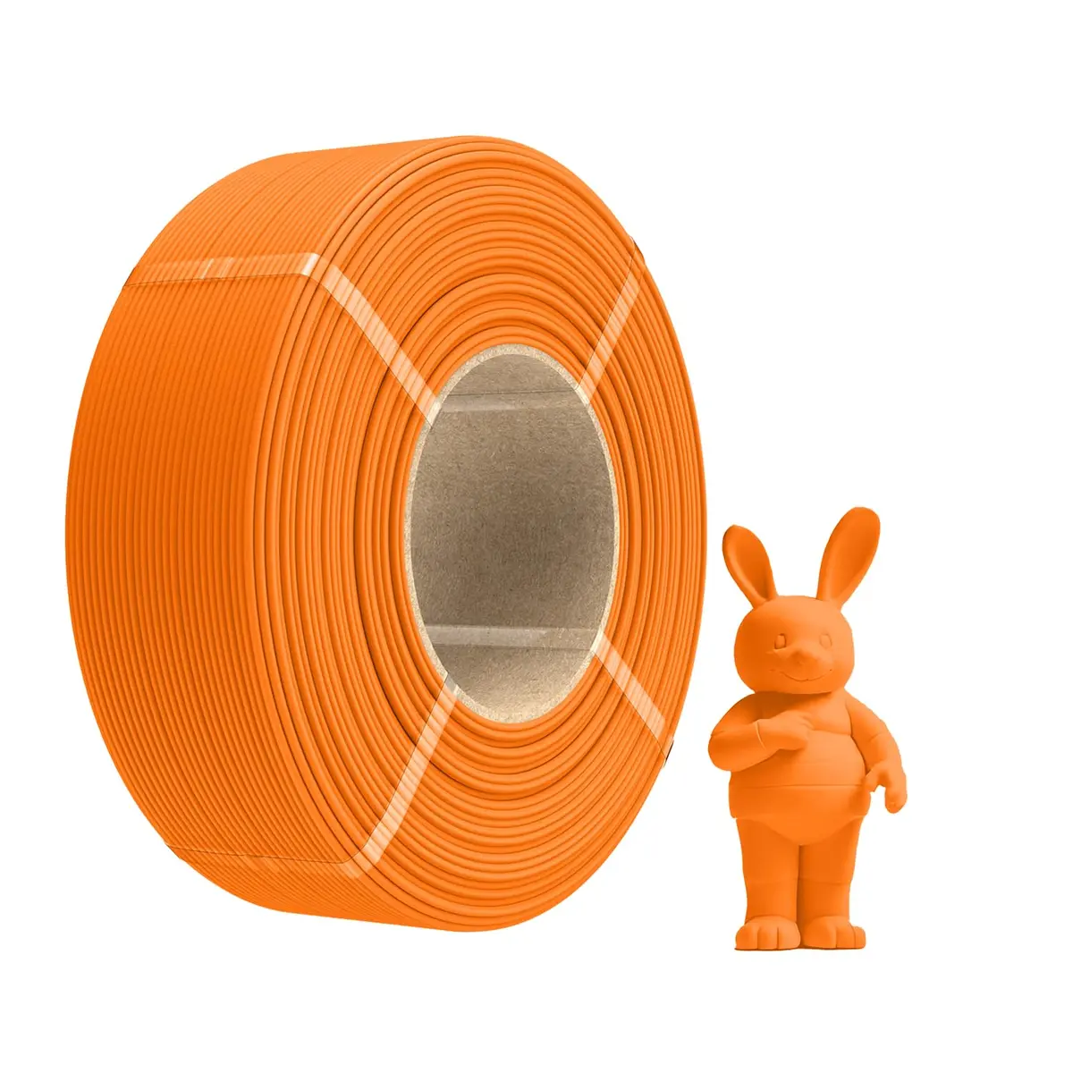 Creatorally Filamento PLA Fosco Alta Velocidade 1,75mm 1kg Laranja Refil | Até 600mm/s, Matte premium, Precisão ±0,02mm, Alta fluidez, Baixo emaranhamento