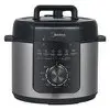 Panela De Pressão Mecânica Preta E Inox 4l Midea Cor Cinza 220V - 1
