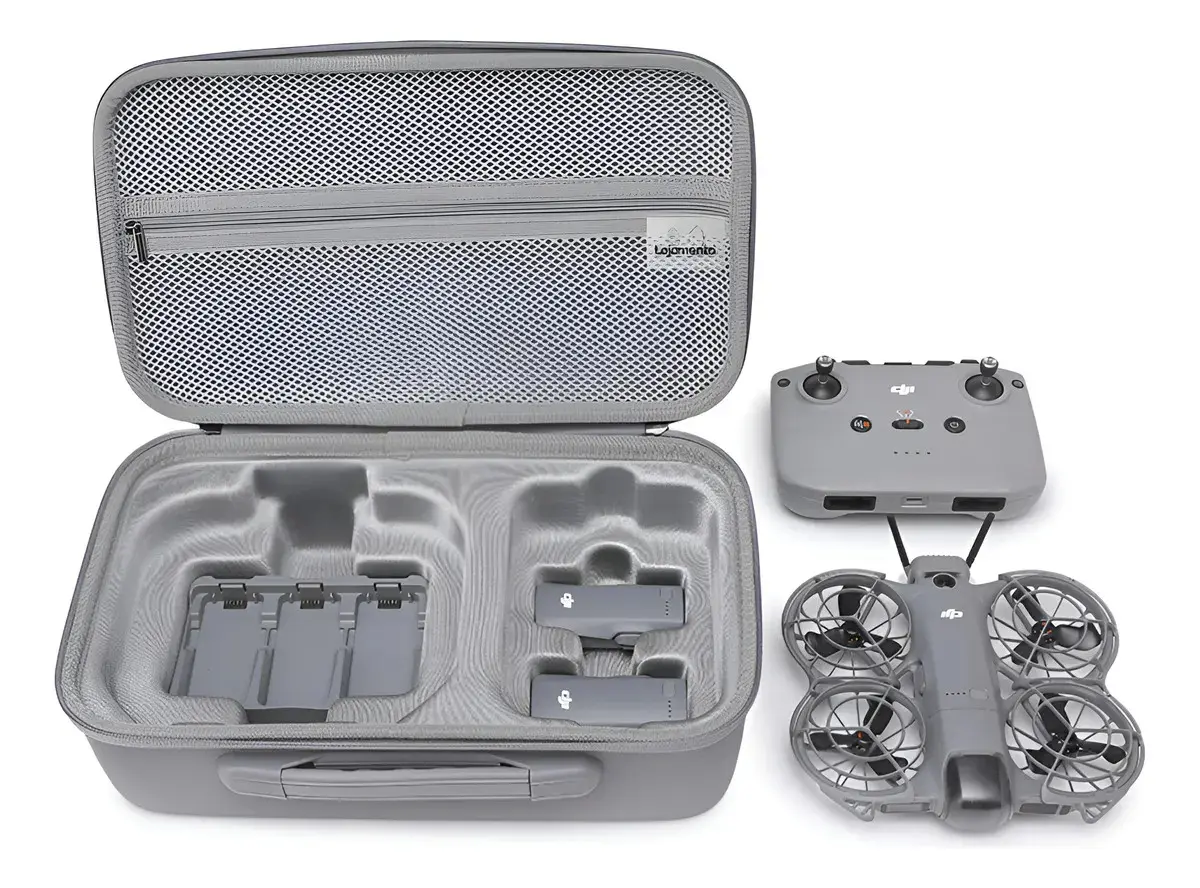 Bolsa Dji Neo 2 Bag Pu - Case Para Drone Dji Neo 2 Anti Impa Cinza