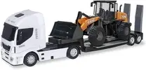 Caminhão Iveco Plataforma Com Carregadeira Case 721 Usual - 1