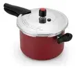 Panela De Pressão Fechamento Externo Antiaderente 4,5l Cor Vermelho - Alegrete - 1