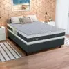 Cama Box Casal com Molas Ensacadas e Pillow Inn - 1