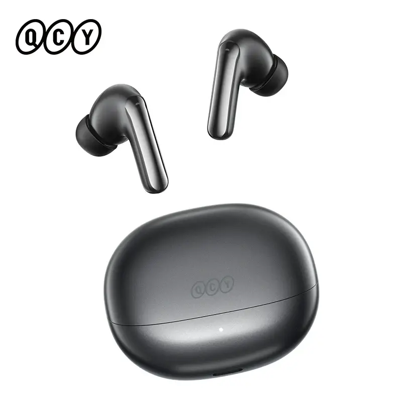 Fones de Ouvido QCY MeloBuds N20 com Cancelamento de Ruído Adaptativo, Bluetooth 6.0, 6 Microfones, Chamadas Claras, HT20, 40 Horas de Duração - 1