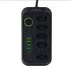 PRODUTO NO BRASIL Régua de Energia com USB 100-220V 10A - 1